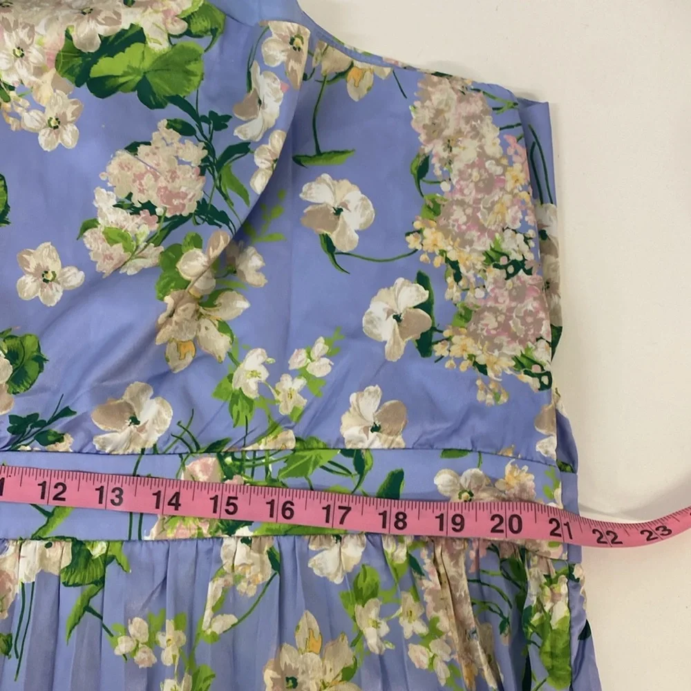 New York & Company Floral Jumpsuit One Shoulder 2X NWT - Picture 5 of 9